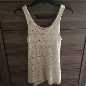 Beautiful knit tank top